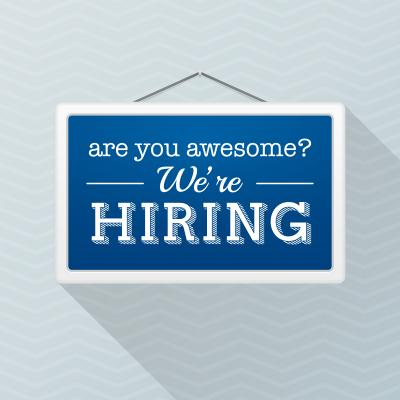 Hiring sign