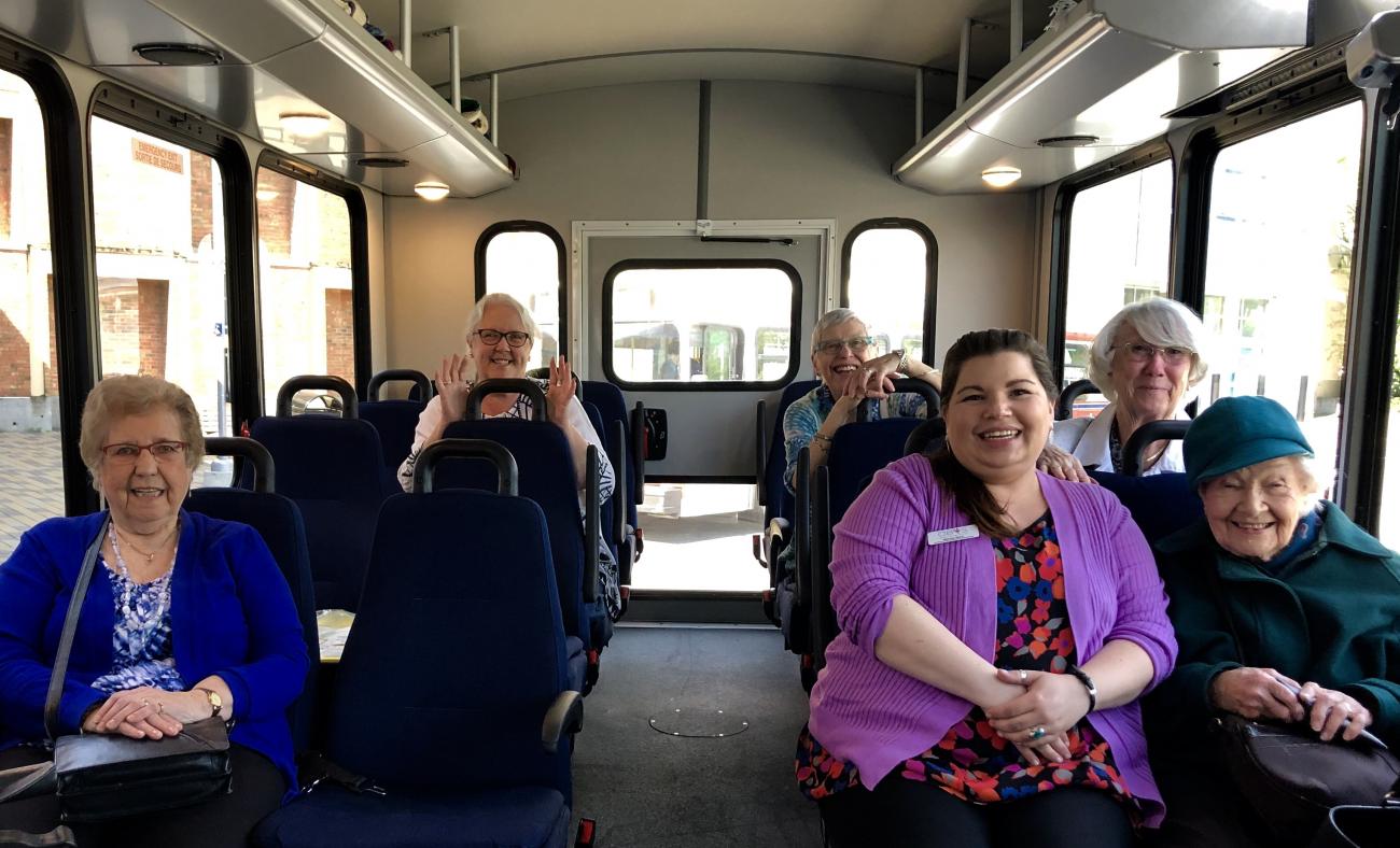 Photo by Mariana Franco Hop Aboard Participants